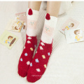 Wholesale women winter animals soft fuzzy ladies cozy socks